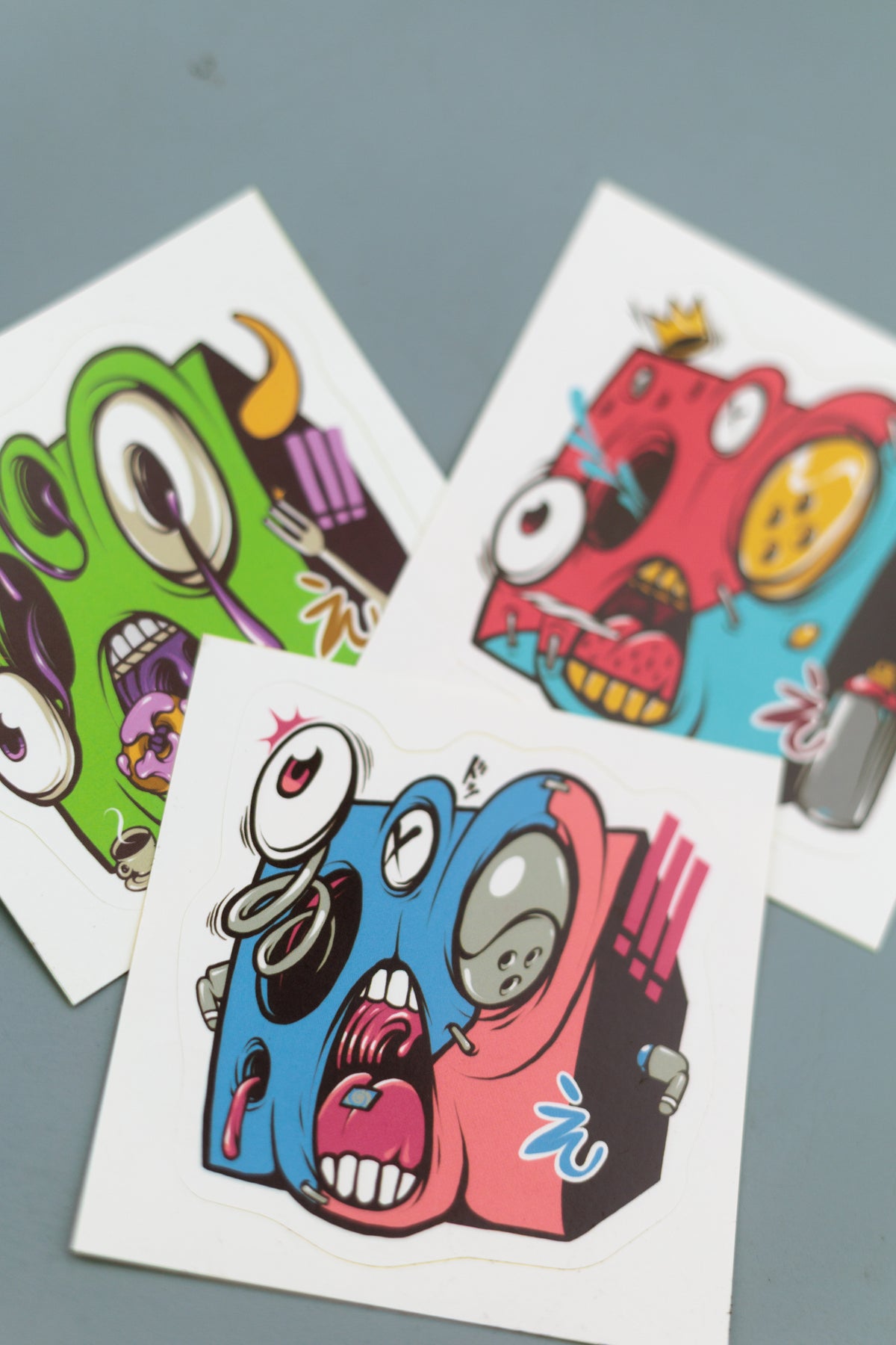 CHAOSCUBE stickers 2023