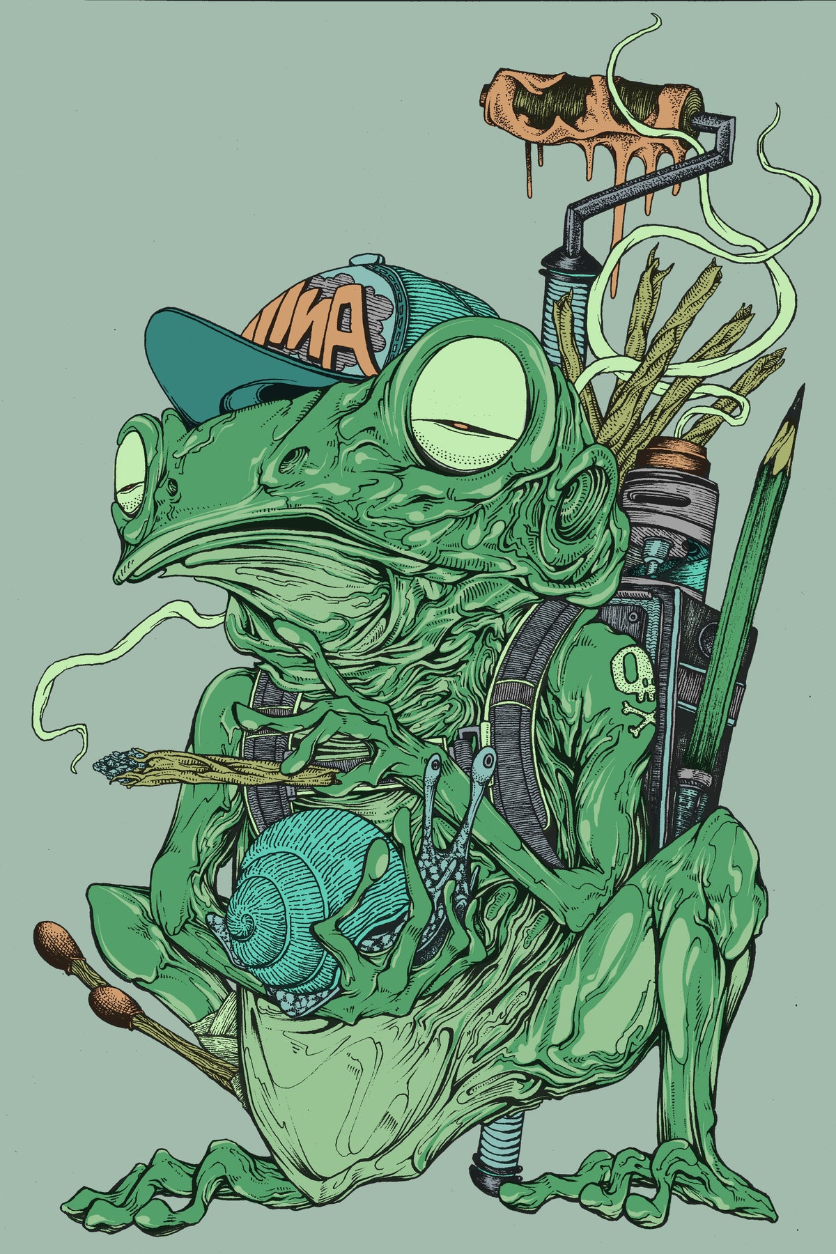 CHILLFROG rolling tray