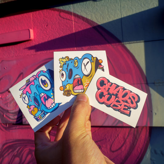 CHAOSCUBE stickers 2025