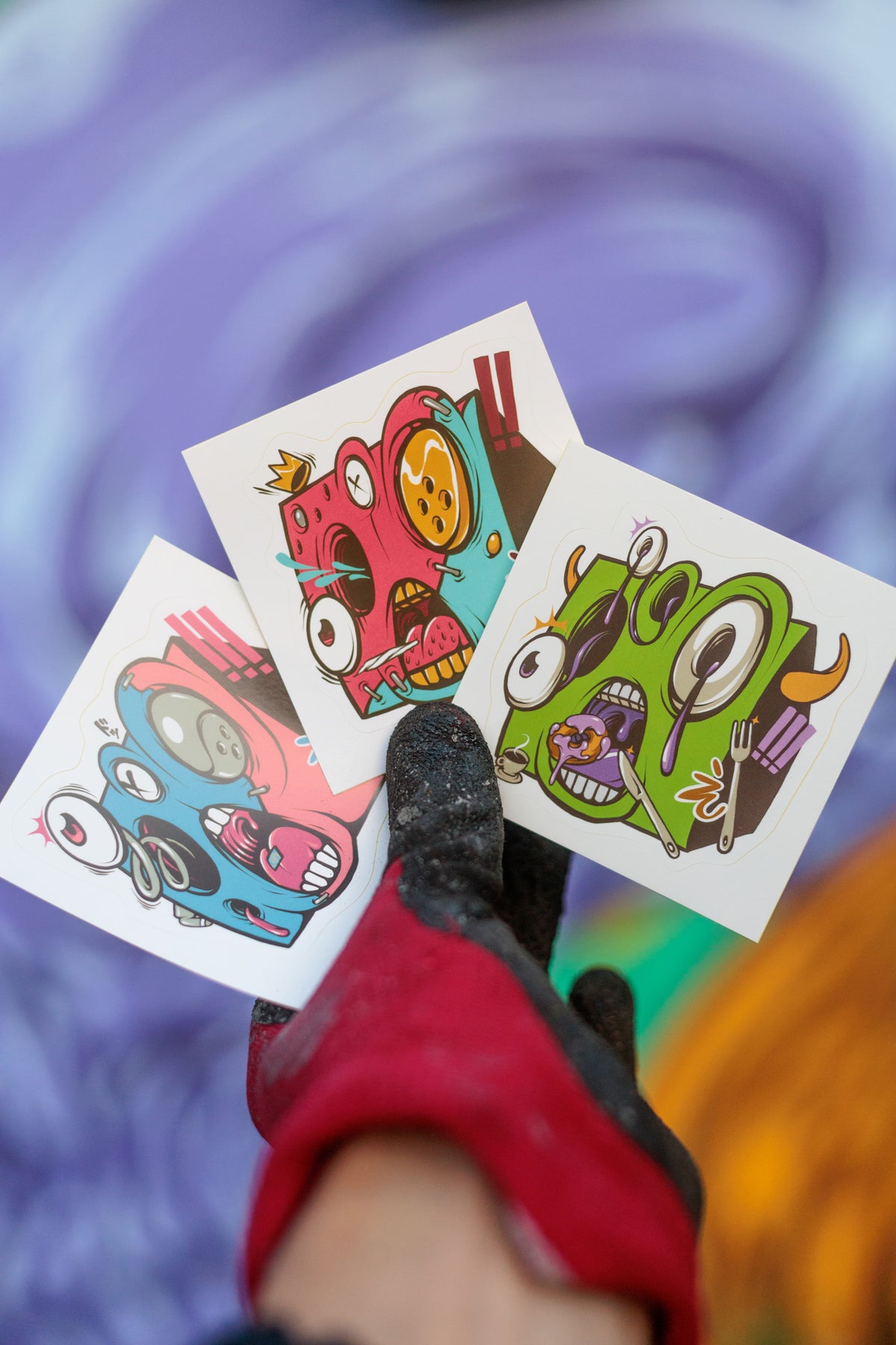 CHAOSCUBE stickers 2023