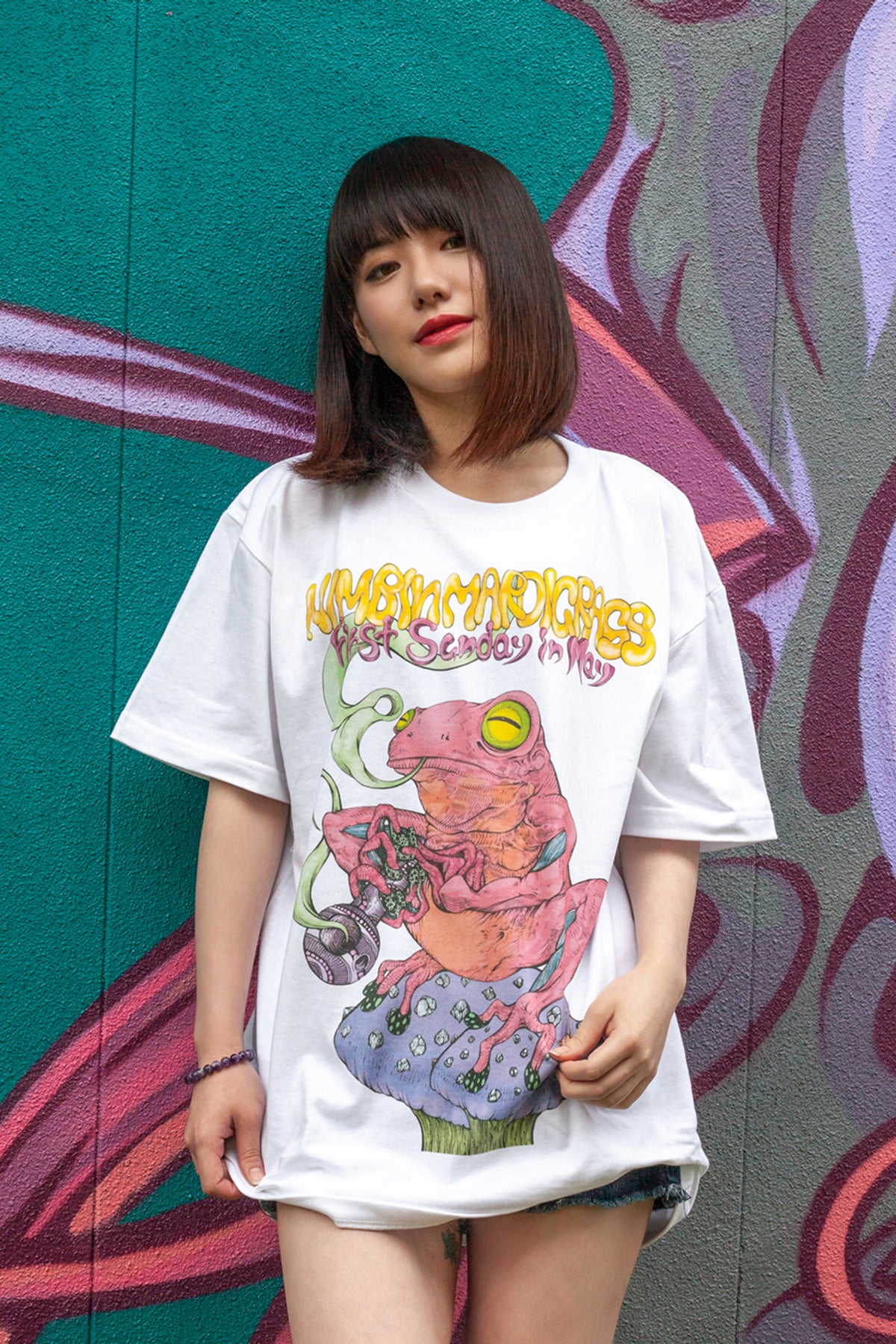 Nimbin Mardigrass 2016 Official Design Tee